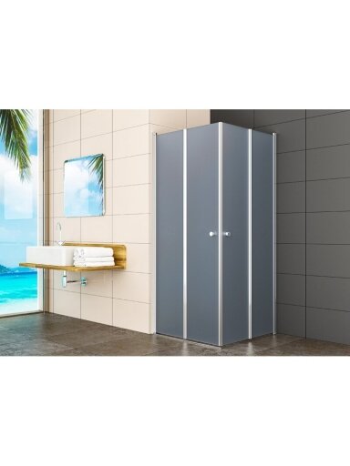 Dušo kabina RAVENA chrome DD 80x90 Dušo kabina RAVENA chrome DD 80x90