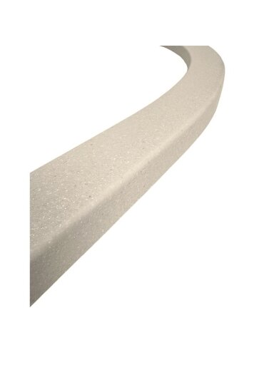 Dušo kabinos bortelis SEALSKIN 100x100x5 Sand, pusapvalis Dušo kabinos bortelis SEALSKIN 100x100x5 Sand, pusapvalis