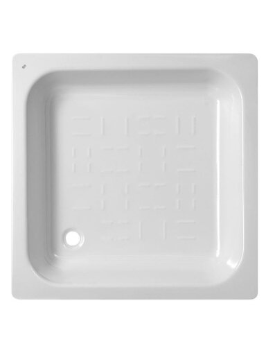 Dušo kabinos padėklas BLB CF90, kvadratinis, 90 x 90 x 14 cm Dušo kabinos padėklas BLB CF90, kvadratinis, 90 x 90 x 14 cm