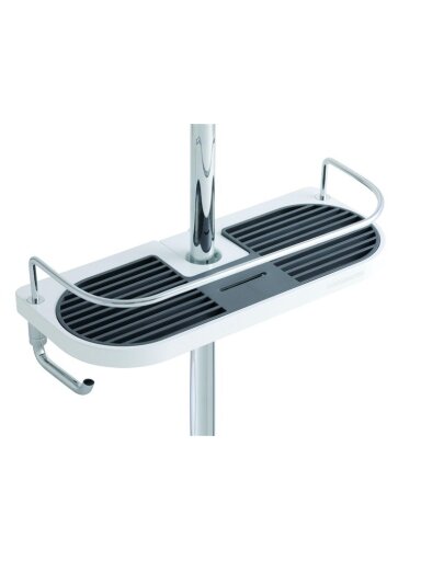 Dušo lentynėlė Ferro 65580.1, 280 mm x 90 mm x 120 mm, balta Dušo lentynėlė Ferro 65580.1, 280 mm x 90 mm x 120 mm, balta