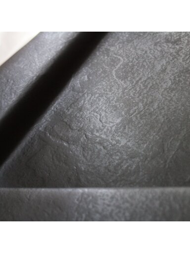 Dušo padėklas Flat Stone Effect 150x90x5 cm, antracito spalva
