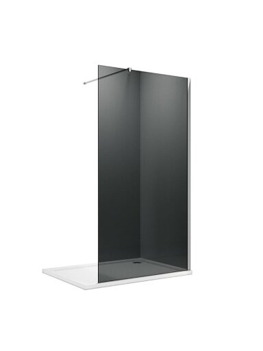 Dušo sienelė LISA 90x198 chrome