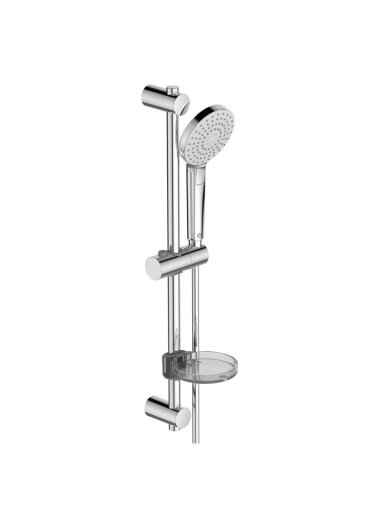 Dušo stovas Ideal Standard IdealRain, Evo Round, 600 mm, galvutė 110 mm, su lentynėle Dušo stovas Ideal Standard IdealRain, Evo Round, 600 mm, galvutė 110 mm, su lentynėle