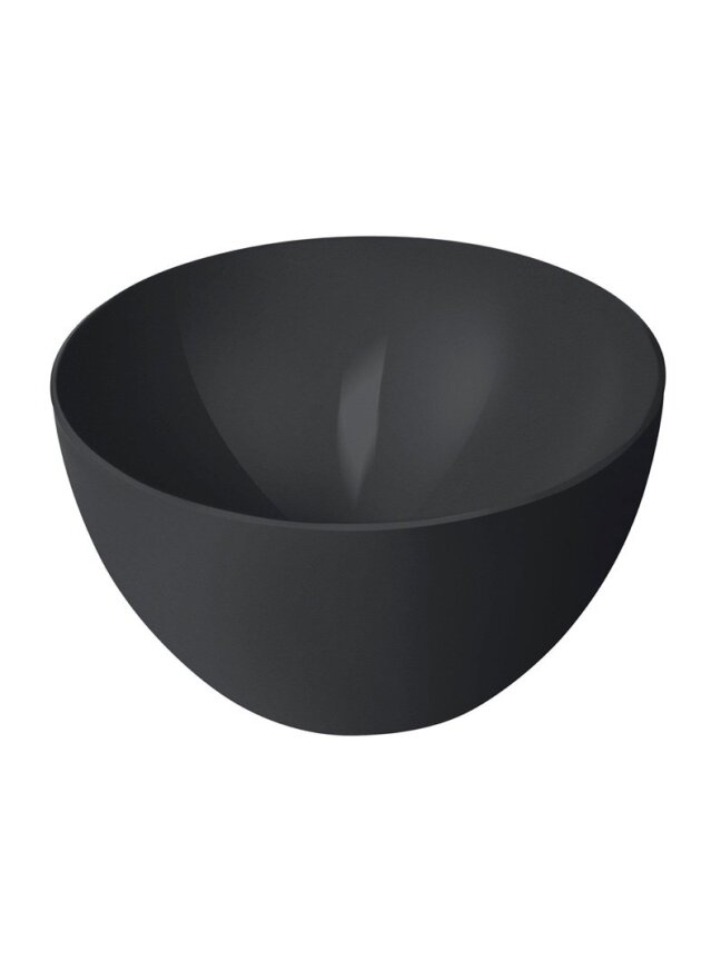 Dubenėlis, 450 ml, 12.5 cm, plastikas, juoda Dubenėlis, 450 ml, 12.5 cm, plastikas, juoda