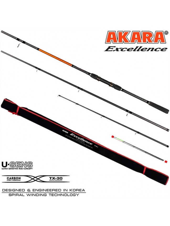 Dugninė Meškerė Akara Excellence Feeder 3.60m 90-120-150g 1 Dugninė Meškerė Akara Excellence Feeder 3.60m 90-120-150g 1