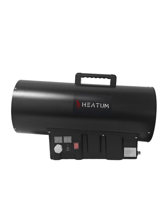 Dujinis šildytuvas su termostatu Heatum H65AT-BLAZE 65kW 1520 m3/h 1 Dujinis šildytuvas su termostatu Heatum H65AT-BLAZE 65kW 1520 m3/h 1