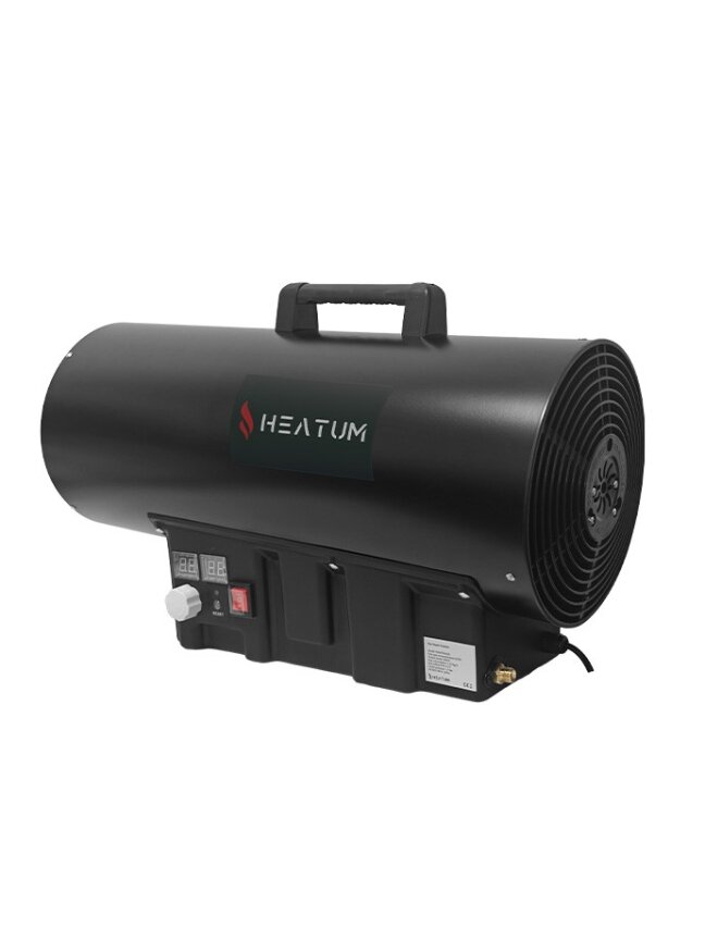 Dujinis šildytuvas su termostatu Heatum H65AT-BLAZE 65kW 1520 m3/h Dujinis šildytuvas su termostatu Heatum H65AT-BLAZE 65kW 1520 m3/h