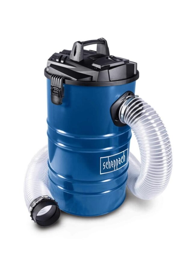 Dulkių siurbimo įrenginys DC100 + adapteriai 4 vnt., Scheppach 12