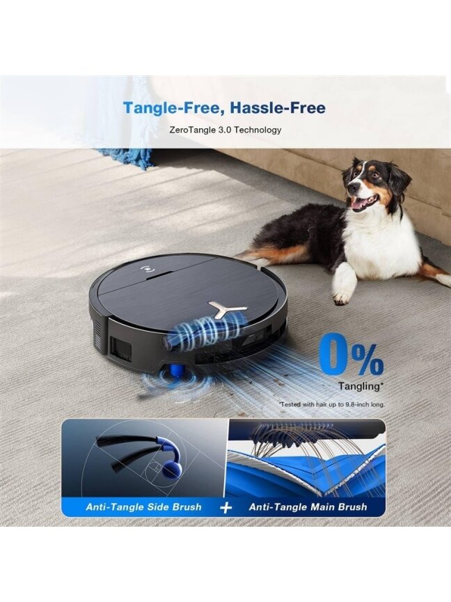 Dulkių siurblys - robotas Ecovacs Deebot X9 Pro Omni, juoda 2 Dulkių siurblys - robotas Ecovacs Deebot X9 Pro Omni, juoda 2