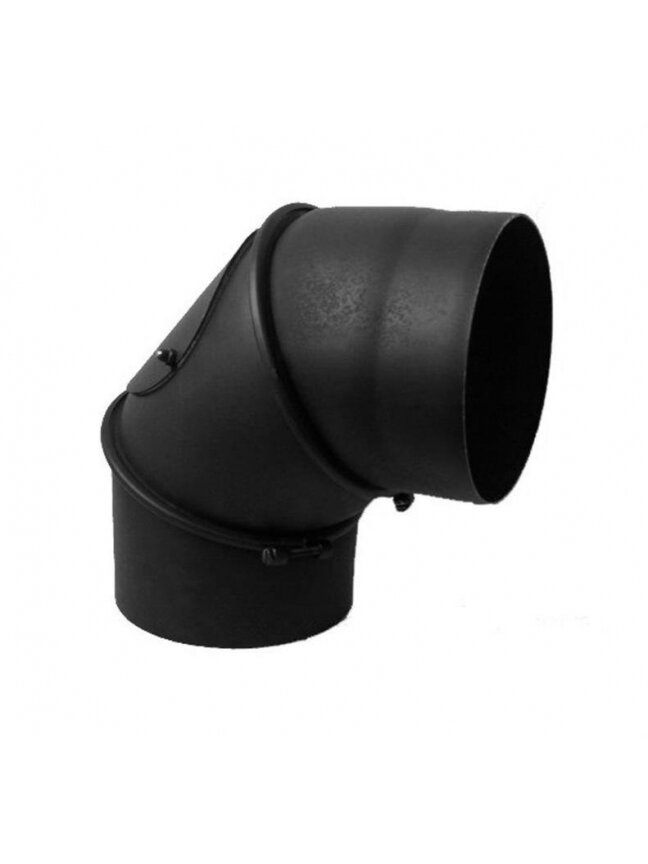 Dūmtraukio alkūnė WADEX 160mm, 2 mm 45/90° Dūmtraukio alkūnė WADEX 160mm, 2 mm 45/90°