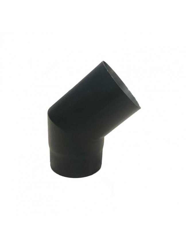 Dūmtraukio alkūnė WADEX, 180 mm, 2 mm, 45° Dūmtraukio alkūnė WADEX, 180 mm, 2 mm, 45°