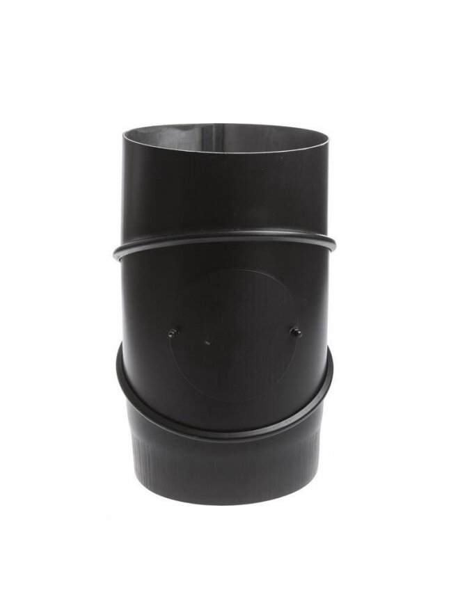 Dūmtraukio alkūnė WADEX, 200 mm, 2 mm, 45 / 90° 1 Dūmtraukio alkūnė WADEX, 200 mm, 2 mm, 45 / 90° 1