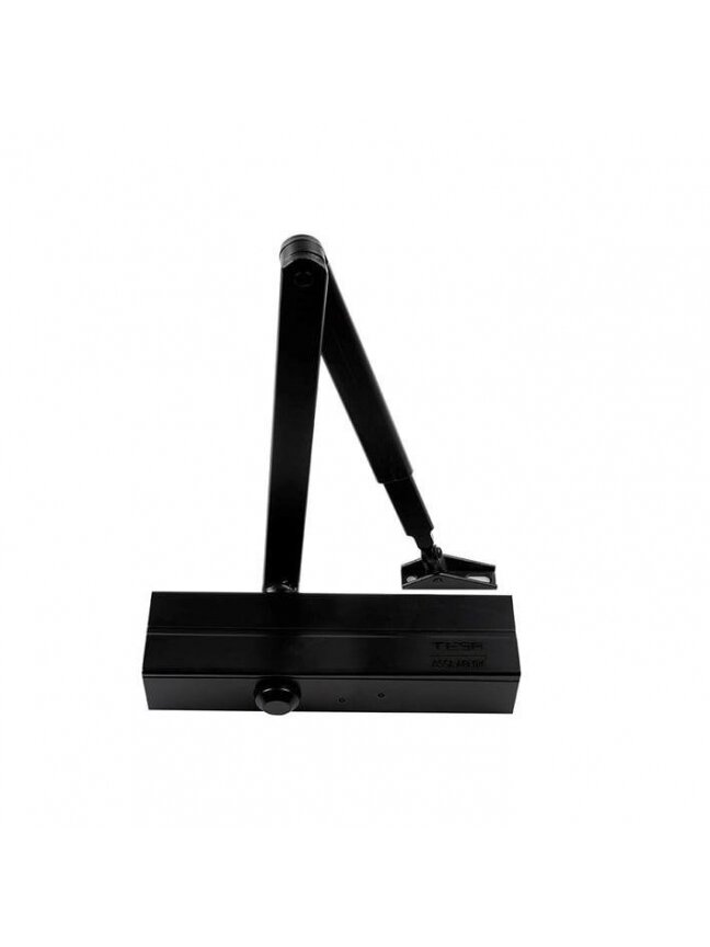 Durų uždarytuvas Tesa Assa Abloy CT250034NE, juodas Durų uždarytuvas Tesa Assa Abloy CT250034NE, juodas