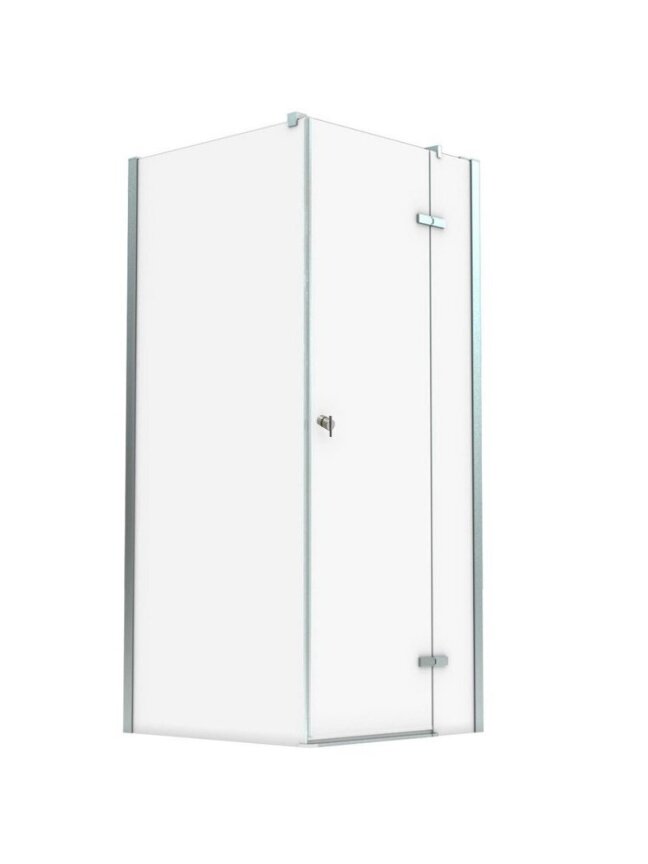 Dušo kabina AQUALUX Hinged DW 80x80, dešininė 1 Dušo kabina AQUALUX Hinged DW 80x80, dešininė 1