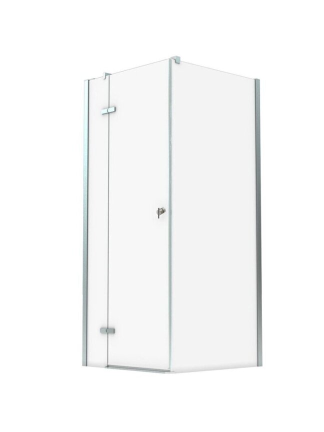 Dušo kabina AQUALUX Hinged DW 90x100, kairinė 1 Dušo kabina AQUALUX Hinged DW 90x100, kairinė 1
