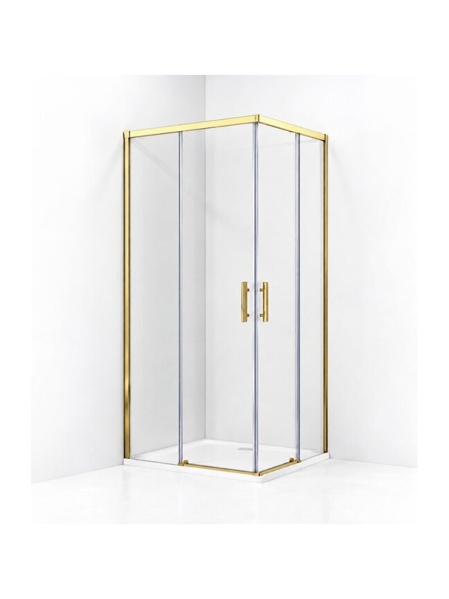 Dušo kabina FIRENZE Gold 90x90 1 Dušo kabina FIRENZE Gold 90x90 1
