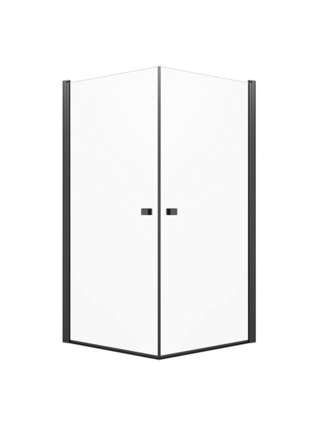 Dušo kabina MESINA Black DD 100x100 1
