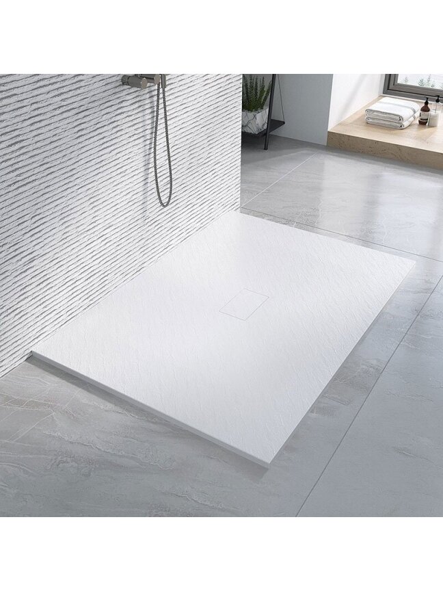 Dušo kabinos padas AQUABATOS DWQ 120x100, baltas 1 Dušo kabinos padas AQUABATOS DWQ 120x100, baltas 1