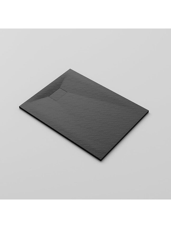 Dušo kabinos padas AQUABATOS DWQ 120x90, juodas 1 Dušo kabinos padas AQUABATOS DWQ 120x90, juodas 1