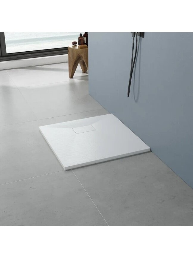 Dušo kabinos padas AQUABATOS DWQ 80x80, baltas Dušo kabinos padas AQUABATOS DWQ 80x80, baltas