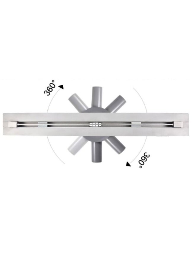Dušo latakas ALONI Flat RVS 60 3 Dušo latakas ALONI Flat RVS 60 3