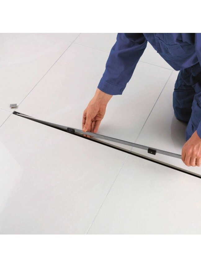 Dušo latakas Viega Advantix Vario 30-120 cm, su nerūdijančio plieno grotelėmis 3 Dušo latakas Viega Advantix Vario 30-120 cm, su nerūdijančio plieno grotelėmis 3