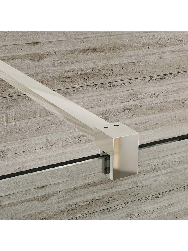 Dušo sienelė AQUALUX Walk-in 800, chrome 5 Dušo sienelė AQUALUX Walk-in 800, chrome 5