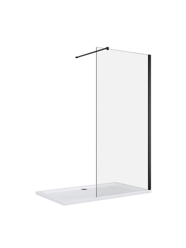 Dušo sienelė CLEAN 90x195 black 1 Dušo sienelė CLEAN 90x195 black 1
