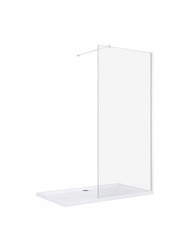 Dušo sienelė CLEAN 90x200 white 1 Dušo sienelė CLEAN 90x200 white 1