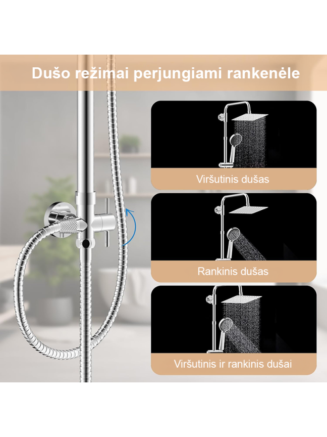 Dušo sistema HIBBENT 5405 3
