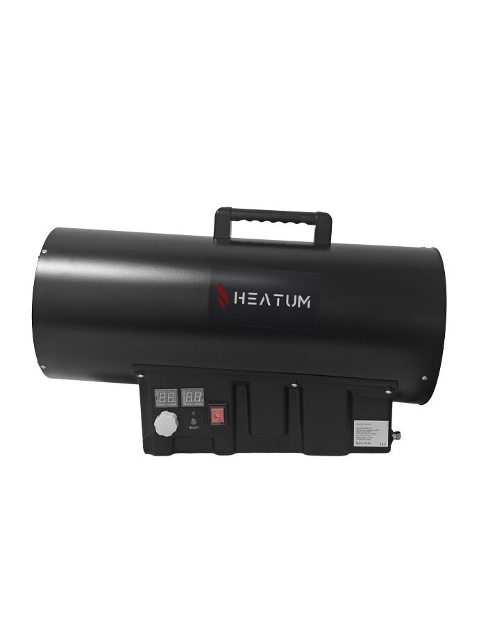 Dujinis šildytuvas su termostatu Heatum H65AT-BLAZE 65kW 1520 m3/h 1 Dujinis šildytuvas su termostatu Heatum H65AT-BLAZE 65kW 1520 m3/h 1