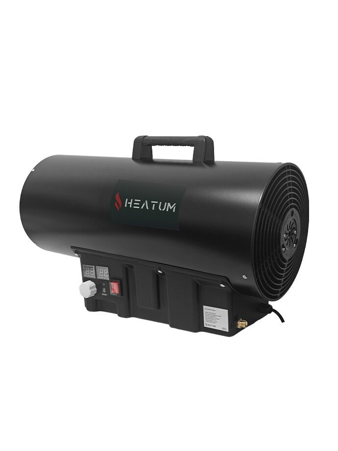 Dujinis šildytuvas su termostatu Heatum H65AT-BLAZE 65kW 1520 m3/h Dujinis šildytuvas su termostatu Heatum H65AT-BLAZE 65kW 1520 m3/h