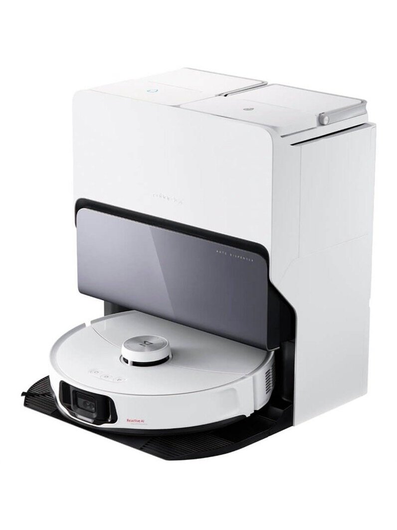 Dulkių siurblys - robotas Roborock S8 MaxV Ultra, balta Dulkių siurblys - robotas Roborock S8 MaxV Ultra, balta