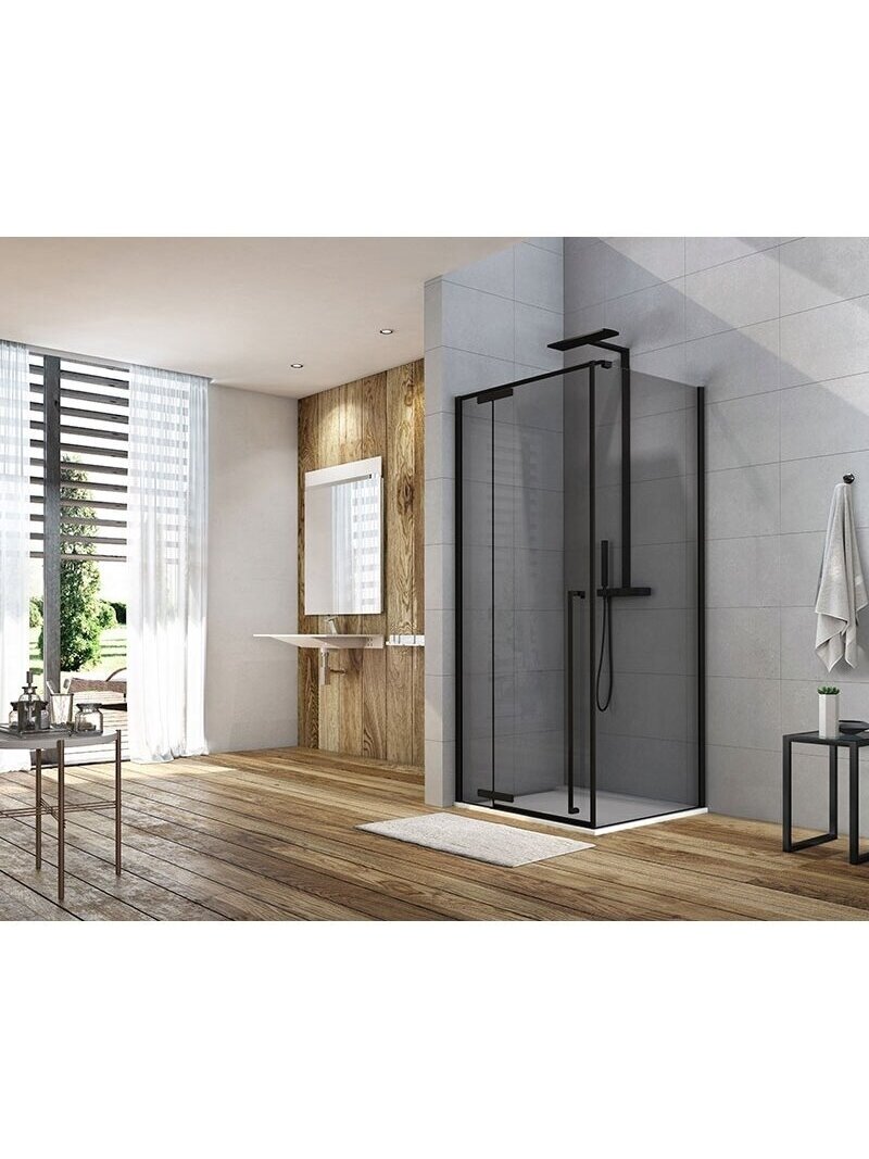 Dušo kabina ALTERNA Free Grab 100x80 black