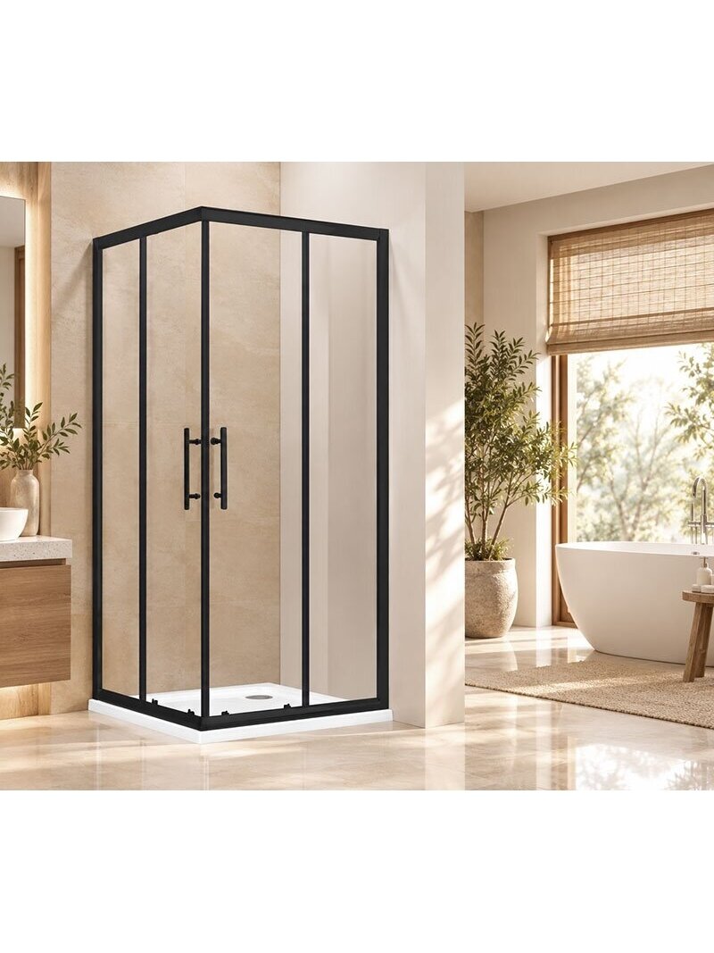 Dušo kabina FIRENZE Black 90x90