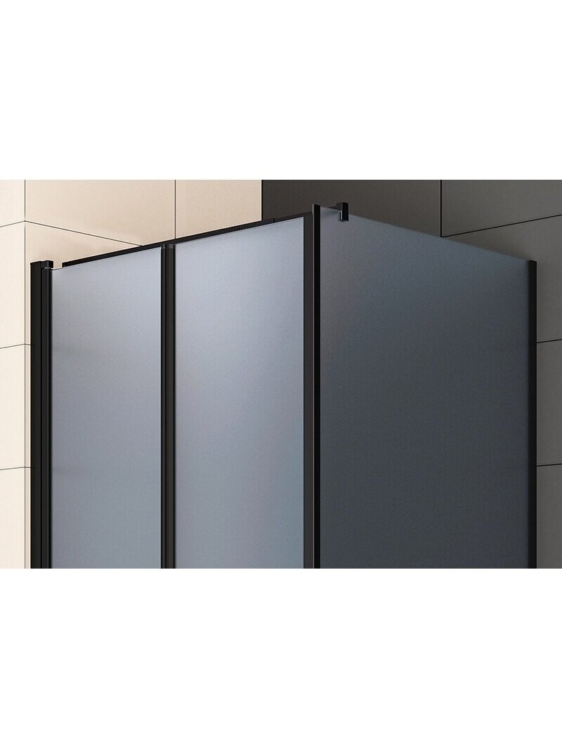 Dušo kabina RAVENA black DW 80x110 1
