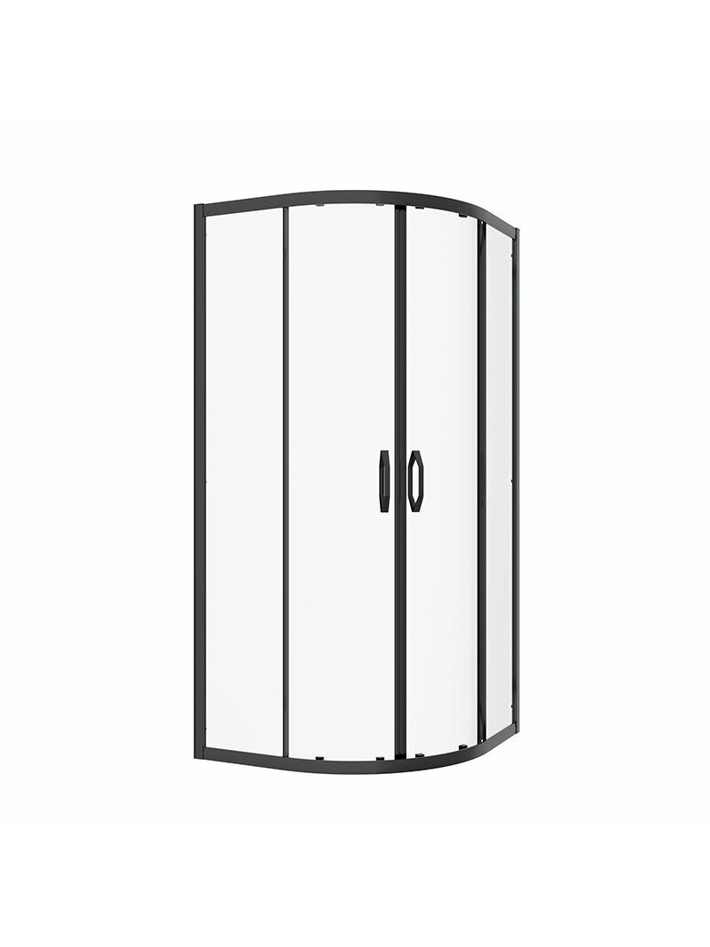 Dušo kabina TIVOLI 80x80 black, skaidrus stiklas Dušo kabina TIVOLI 80x80 black, skaidrus stiklas