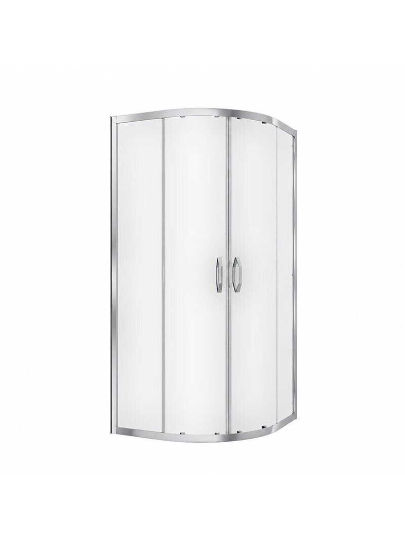 Dušo kabina TIVOLI 90x90 chrome, matinis stiklas Dušo kabina TIVOLI 90x90 chrome, matinis stiklas