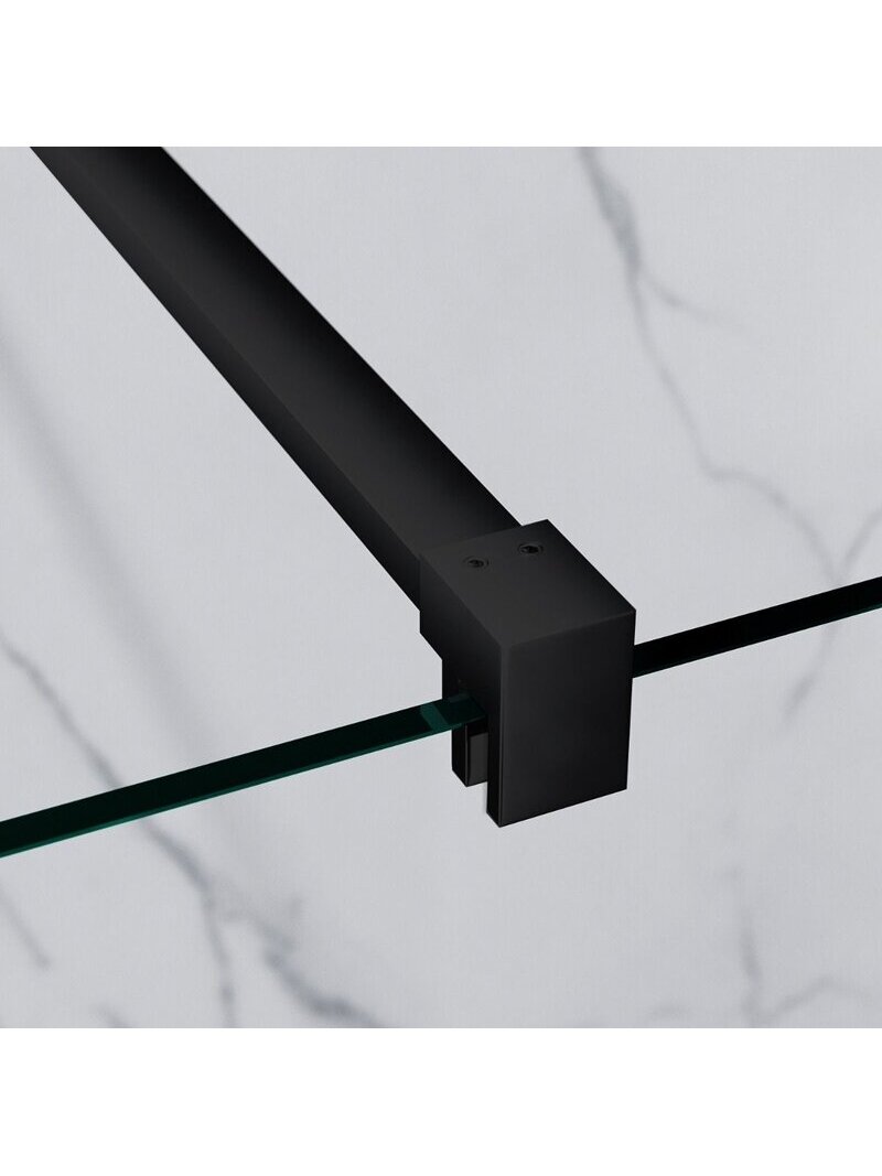 Dušo sienelė AQUALUX Walk-in 800, black 4