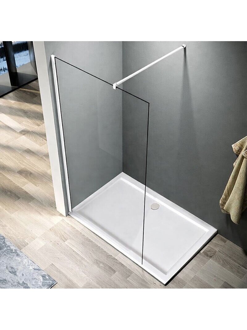 Dušo sienelė CLEAN 100x200 white 3