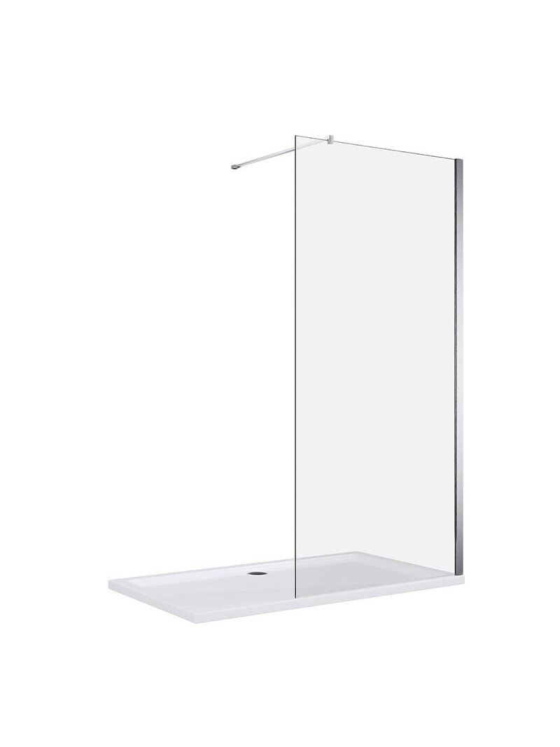 Dušo sienelė CLEAN 120x200 chrome 1 Dušo sienelė CLEAN 120x200 chrome 1