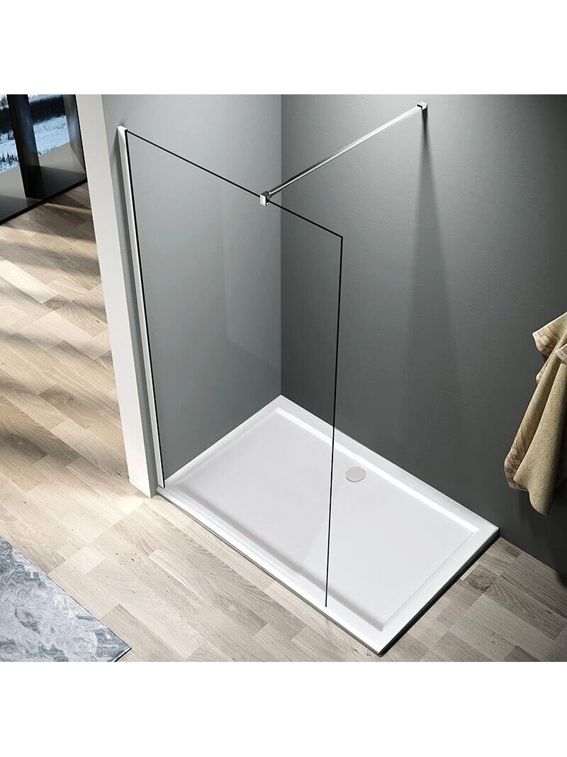 Dušo sienelė CLEAN 120x200 chrome 3