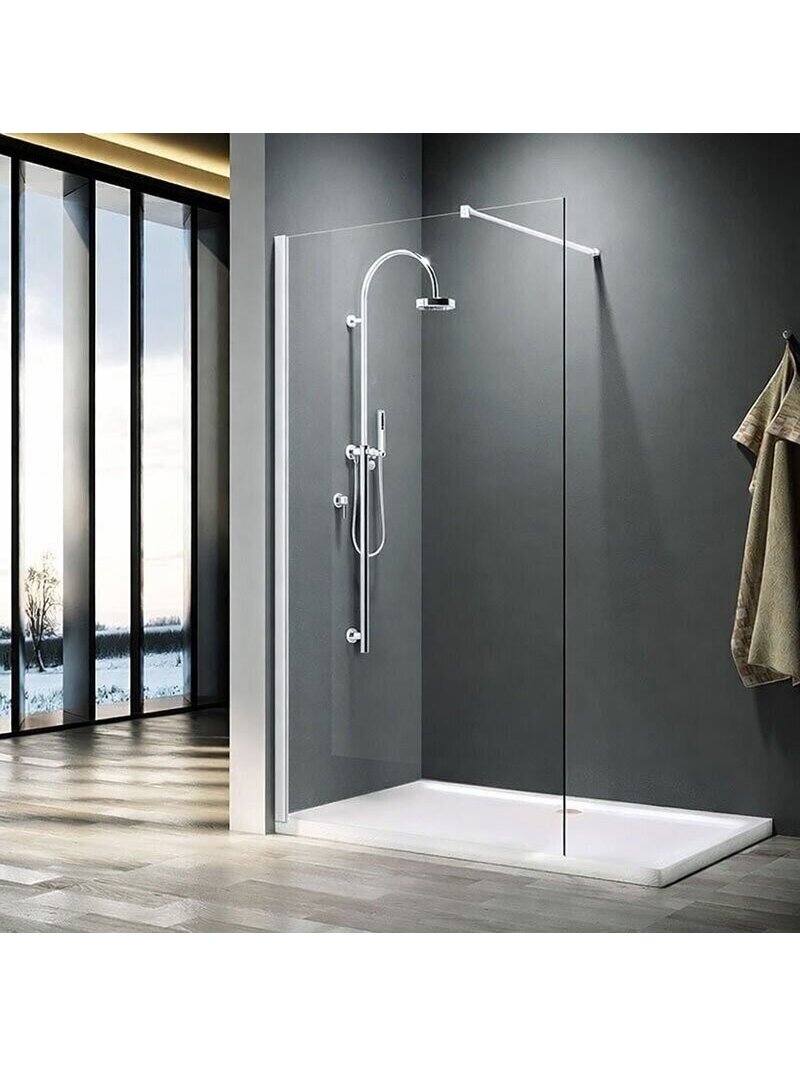 Dušo sienelė CLEAN 90x200 white 2