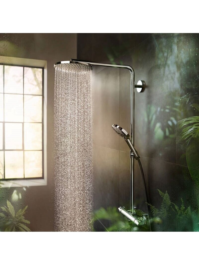 Dušo sistema HANSGROHE RD Select S240 su termostatiniu maišytuvu 1 Dušo sistema HANSGROHE RD Select S240 su termostatiniu maišytuvu 1
