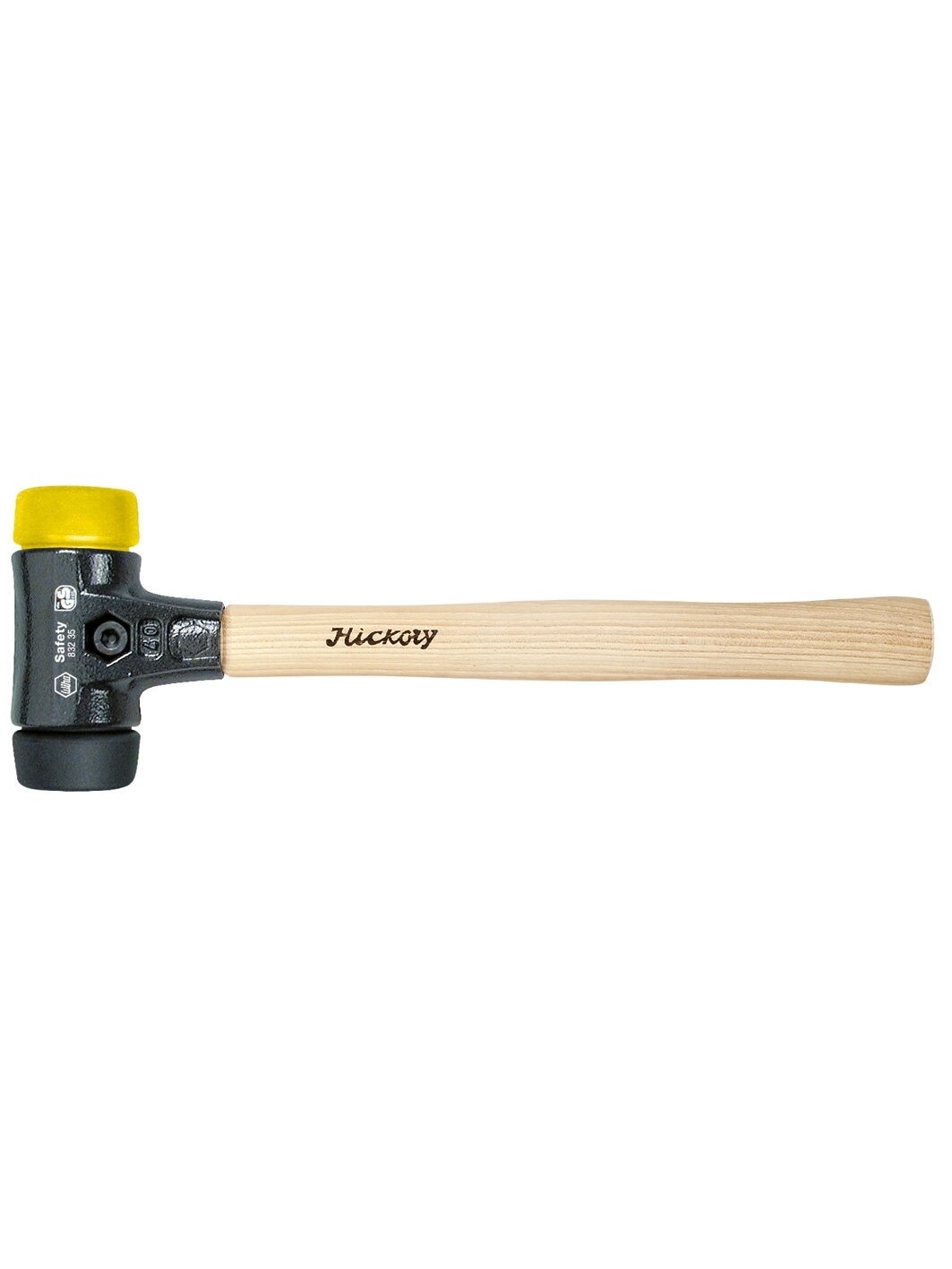 Dvipusis plaktukas vidutinio minkštumo/vidutinio kietumo WIHA Safety (40 cm)