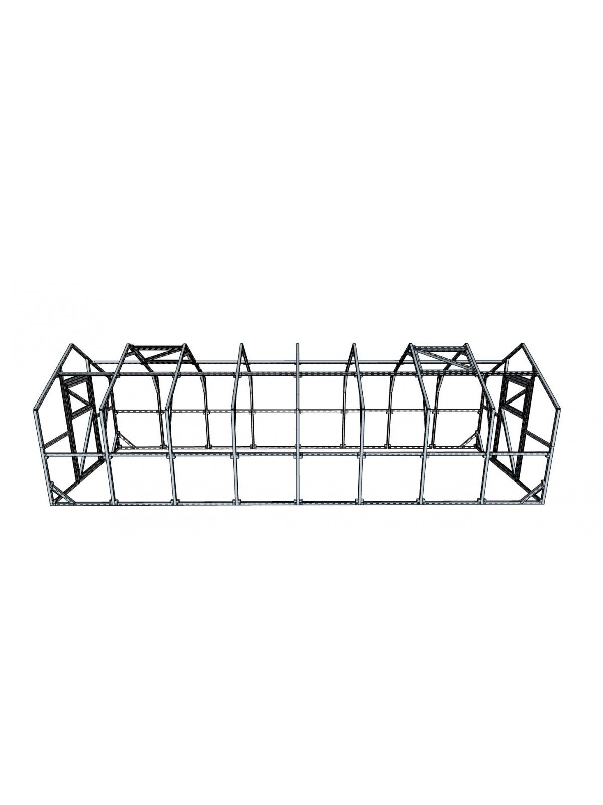 Dvišlaitis šiltnamis 2655x7525 4 mm 2 Dvišlaitis šiltnamis 2655x7525 4 mm 2