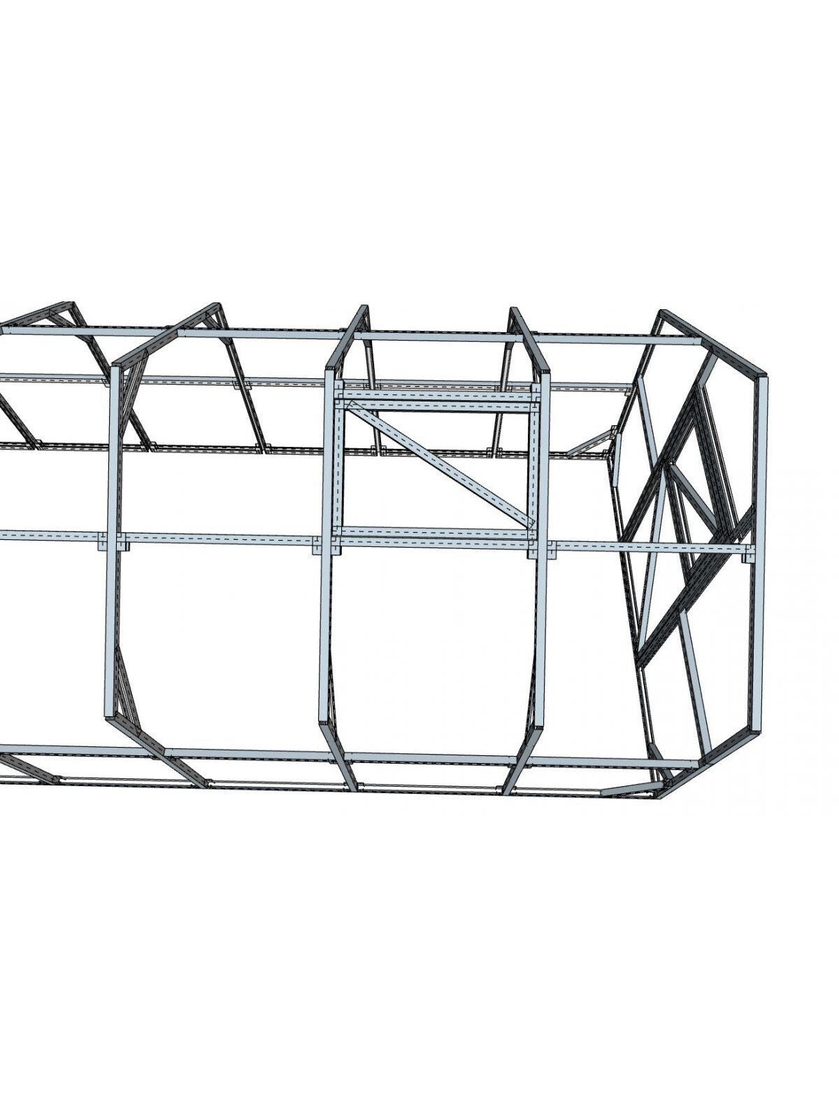 Dvišlaitis šiltnamis 2655x7525 6 mm 3 Dvišlaitis šiltnamis 2655x7525 6 mm 3
