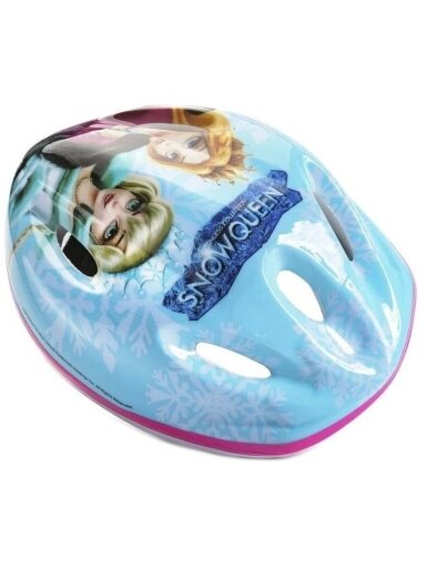 Dviratininkų šalmas vaikams Dino Bikes Snow Queen 52-56 cm