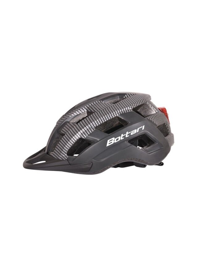 Dviratininkų šalmas Bottari 94004GB, juodas/pilkas, L/XL 2 Dviratininkų šalmas Bottari 94004GB, juodas/pilkas, L/XL 2