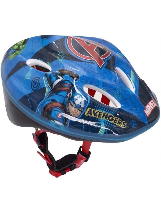 Dviratininkų šalmas vaikams Disney Avengers, 52-56 cm